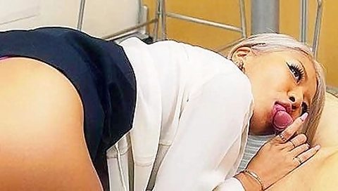 Vanna Bardot And Alexis Zara In Perfect Japanese Colleague Needs A Stiff Cock